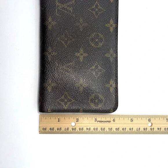 Authentic Louis Vuitton Monogram Zippy Zip Around Long Wallet Purse Vintage - Picture 12 of 14